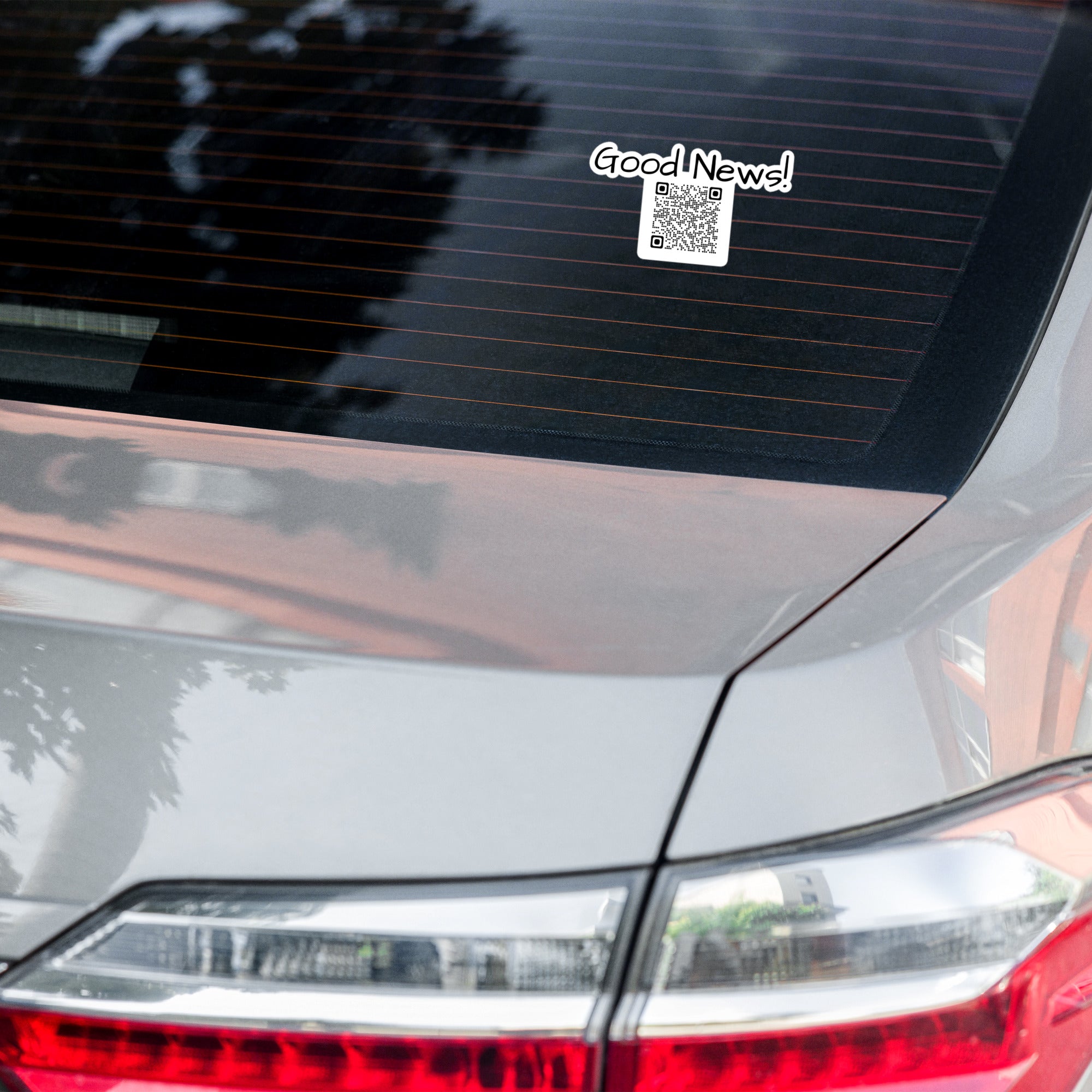 Good News! Sticker; QR-Code to The Gospel